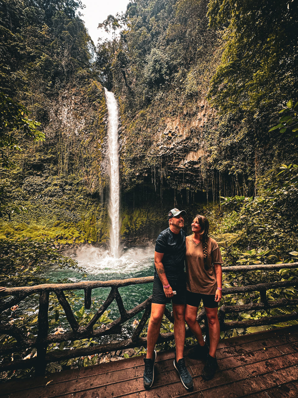 La Fortuna waterval bij de Arenal vulkaan